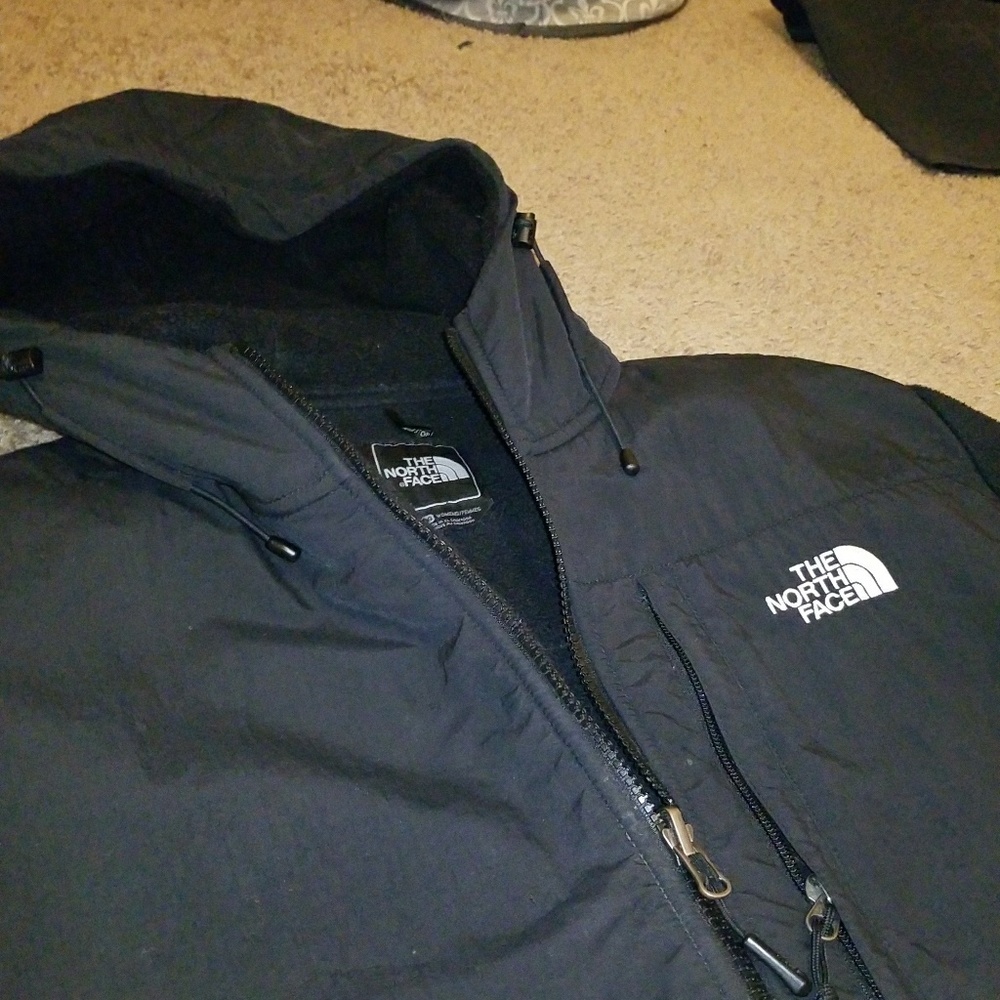 Women's Northface Fleece Jacket With hood